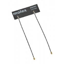 Molex 208482-0100 Antenna  WiFi  5 GHz  2.9 dBi Gain  Linear Polarisation