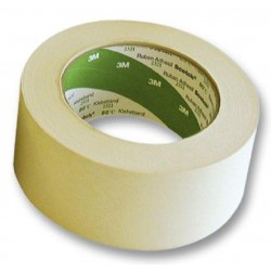 3 M (7120) Masking Tape, Paper, White, 48 mm x 50 m