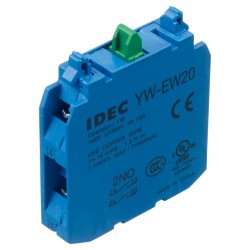 IDEC YW-EW20 Contact Block  YW and CW Series  2NO  Screw Terminals