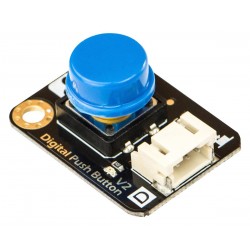 DFRobot (DFR0029-B) Add-On Board, Push Button Module, Blue Cap