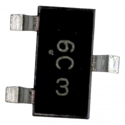 Onsemi (MUN2113T1G) Bipolar Digital Transistor, Single PNP, -50 V