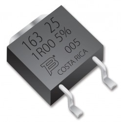 Bourns (PWR163S-25-2R50J) SMD Chip Resistor, 2.5 ohm, ± 5%, 25 W