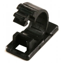 Multicomp Pro (MP003241) Fastener, Adhesive Backed Cable Clamp, 12 mm