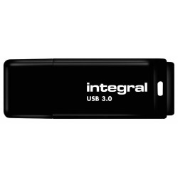Integral (INFD256GBBLK3.0) Black USB 3.0 Flash Drive, 256GB