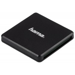 Hama (00124022) USB 3.0 Multi Memory Card Reader, Black