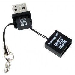 Integal (INCRMSDMINIUSB) MicroSD Card Reader