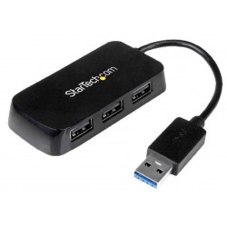 Startech (ST4300MINU3B) Mini 4 Port USB 3.0 Hub - Bus Powered