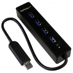 Startech (ST4300PBU3) 4 Port Portable USB 3.0 Hub - Bus Powered