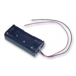 Keystone (2469) Battery Holder, AAA x 2, Wire Leads