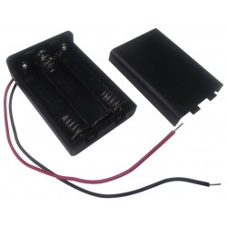 Keystone (2484) Battery Box, AAA x 3, Wire Leads