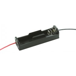 Keystone (2461) Battery Holder, AA x 1, Wire Leads