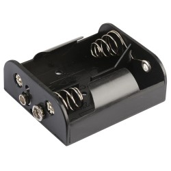 Multicomp Pro (MP000306) Battery Holder, Snap, 2 x C Type