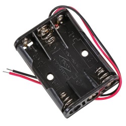 Multicomp Pro (MP000348) Battery Holder, Wired, 3 x AAA