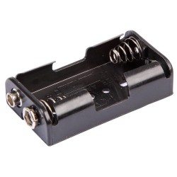 Multicomp Pro (MP000313) Battery Holder, Flat, Snap, 2 x AA