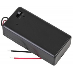Multicomp Pro (MP000378) Battery Box, Switched, Wired, 1 x PP3