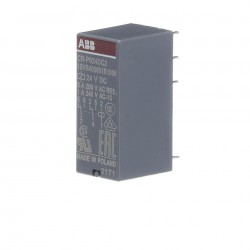 Abb (1SVR405601R1000) Power Relay, Interface, DPDT, 24 VDC, 8 A, CR-P