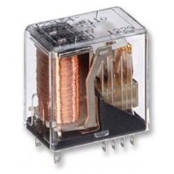 Axicom (6-1393808-5) Power Relay, DPDT, 5 VDC, 2 A, PCB, DC