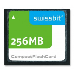 Swissbit (SFCF0512H1BK1MT-I-MS-553-SMA) Flash Memory Card, 512 MB