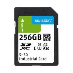 Swissbit (SFSD256GL2AM1TO-I-8H-221-STD) Flash Memory Card, 256 GB