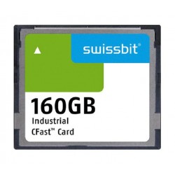 Swissbit (SFCA160GH1AO2TO-I-8C-21P-STD) Flash Memory Card, 160 GB
