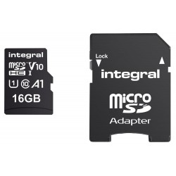 Integral (INMSDH16G-100V10) Flash Memory Card, 16 GB