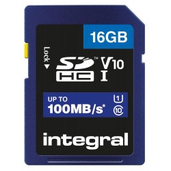 Integral (INSDH16G-100V10) 16GB High Speed Memory Card