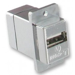 L-Com (ECF504-UAAS) USB Adapter, Shielded, USB Type A, USB Type A, USB 2.0