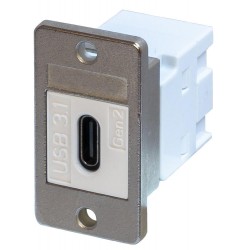 Tuk (KCUCCWHPM) USB Adapter, USB 3.1, Brass