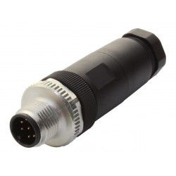 Molex (120091-0023) Sensor Connector, M8, Male, 3 Positions, Screw Pin