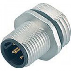 Binder (86-0131-0002-00005) Sensor Connector, Male, 5 Positions, Solder Pin