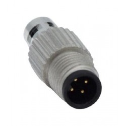 Norcomp (850-004-103RLS4) Sensor Connector, Male, 4 Positions, Solder Pin