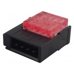 3M(37104-B101-00E MB) IDC Connector, Free, IDC Plug, Male, 2 mm, 1 Row