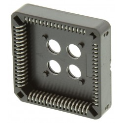 3M (8468-11B1-RK-TP) IC & Component Socket, 68 Contacts, PLCC Socket