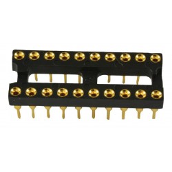 TE Connectivity (820-AG10D) IC & Component Socket, 20 Contacts