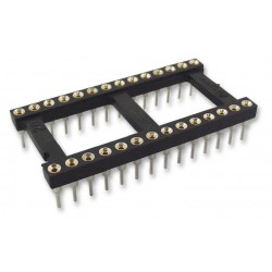Aries (28-6518-10) IC & Component Socket, 28 Contacts, DIP, 2.54 mm