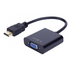 Multicomp Pro (PS000255) Audio Adapter, HDMI Plug, VGA Receptacle