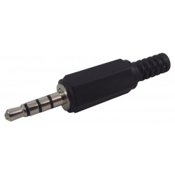 Multicomp Pro (PSG01490) Phone Audio Connector, 4 Contacts, Plug, 3.5 mm