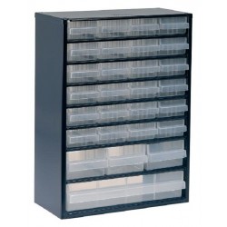 Raaco (137492) Storage Cabinet, 28 Drawer, Steel