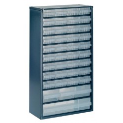 Raaco (137430) Storage Cabinet, 40 Drawer, Steel