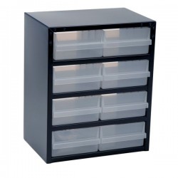 Raaco (137584) Storage Cabinet, 8 Drawer, Steel