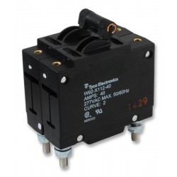 TE Connectivity  Hydromagnetic  Circuit Breaker  2P  277V  40A