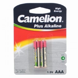 CAMELION LR03-BP2 AAA=Size Battery Alkaline - Price 2/Pack