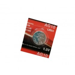 CAMELION AG10-BP1 A Coin Battery SOX 1.5V 80mA 11.6x3.1mm