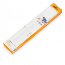 Steinel 11mm White Glue Stick in pack with 10 sticks