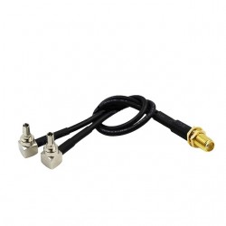 Antwire ANT-SMA-Y-CRC9 15cm 4G LTE Modem cable