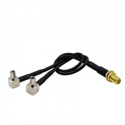 Antwire ANT-SMA-Y-TS9 15cm 4G LTE Modem cable