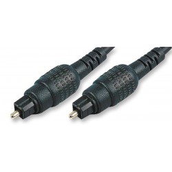 Pro Signal Toslink Plug  1m  Black