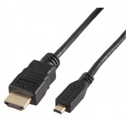 Pro Signal (PSG03807) HDMI A Plug  Micro HDMI D Plug  2m  Black