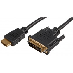 Pro Signal (PSG02575) HDMI Plug  DVI-D Plug  3m  Black