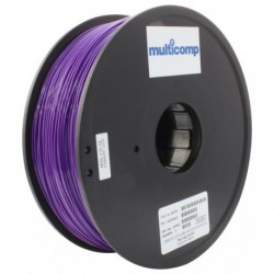 3D Printer Filament  PETG  1.75 mm  Solid Purple  250 °C Melting Temp